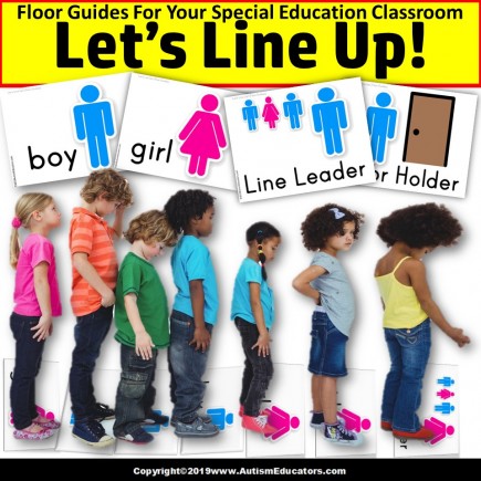 Beginning of School Year LINE UP FLOOR GUIDES Boy/Girl